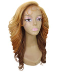 Nia Strawberry Blonde Salon cut Layered Lace Wig