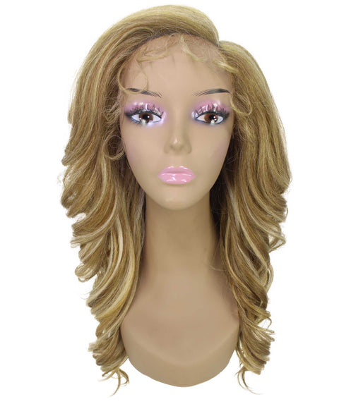 Nia Blonde Blend Salon cut Layered Lace Wig