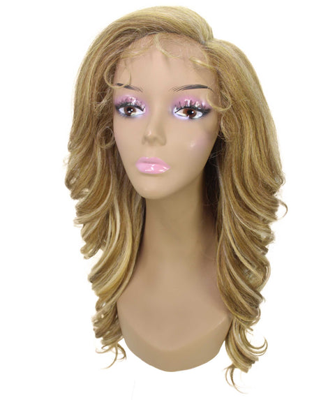 Nia Blonde Blend Salon cut Layered Lace Wig