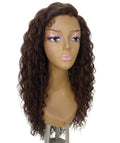Shanice Brown with Caramel Long Beach Trendy Lace Wig