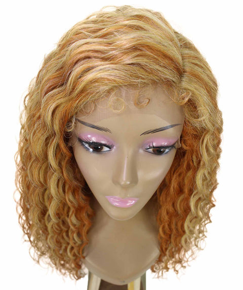 Shanice Strawberry Blonde Long Beach Trendy Lace Wig