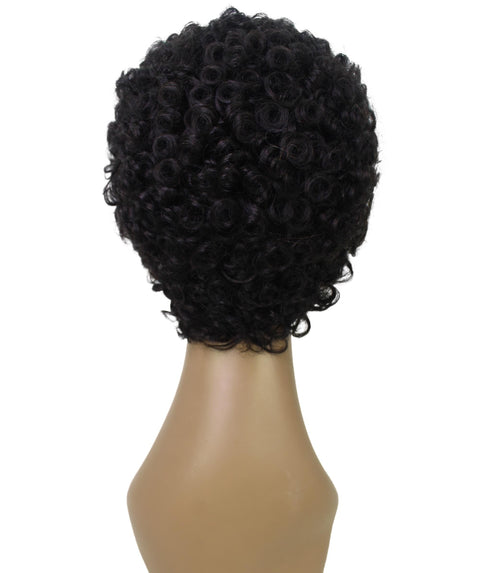Dinah Natural Black Short Afro Full WIg