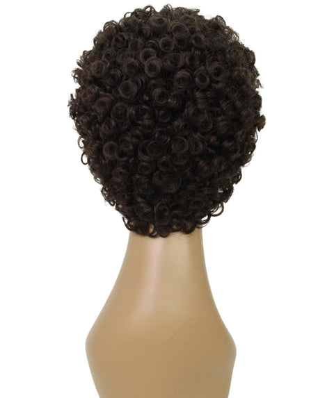 Dinah Dark Brown Short Afro Full WIg