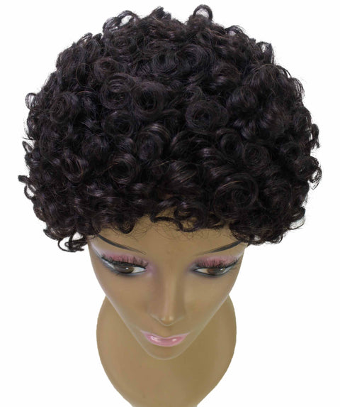 Dinah Natural Short Afro Full WIg