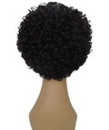 Trisha Natural Black Short Curly Bob Lace Wig