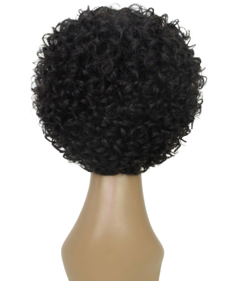 Trisha Natural Short Curly Bob Lace Wig