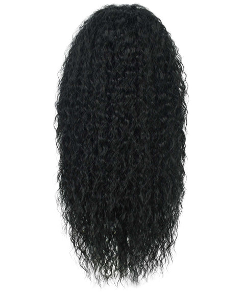 Deja Black Wavy Kinky Lace Wig