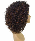 Vale 12 inch Dark Brown Blend Afro Half Wig