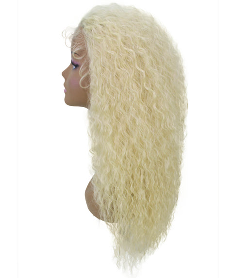Deja Light Blonde Wavy Kinky Lace Wig