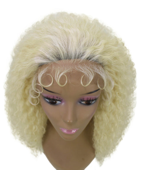 Deja Light Blonde Wavy Kinky Lace Wig