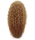 Asia Strawberry Blonde Long Curls Lace Wig