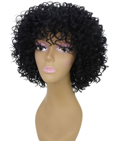 Gabrielle Black Curly Afro Full Wig