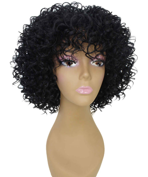 Gabrielle Black Curly Afro Full Wig