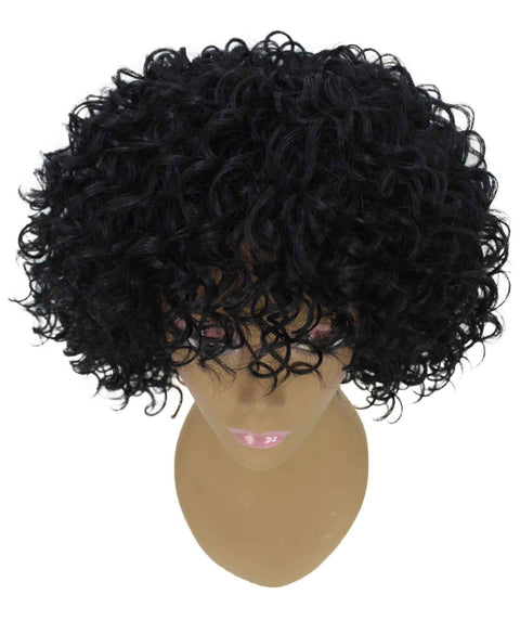 Gabrielle Black Curly Afro Full Wig