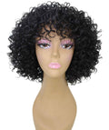 Gabrielle Natural Black Curly Afro Full Wig