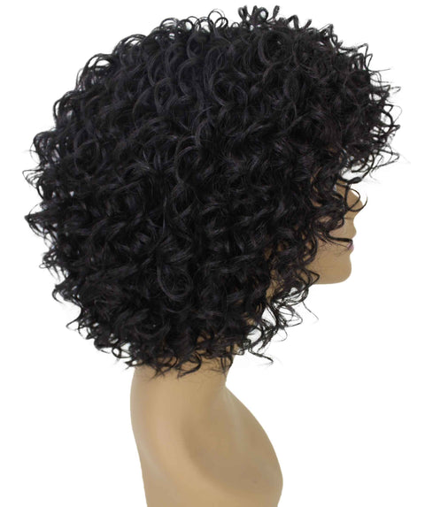 Gabrielle Natural Black Curly Afro Full Wig