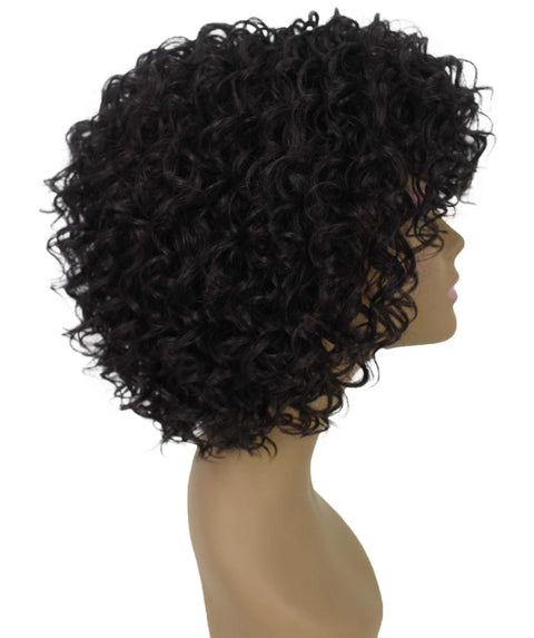Gabrielle Dark Brown Curly Afro Full Wig