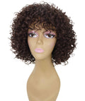 Gabrielle Medium Brown Curly Afro Full Wig