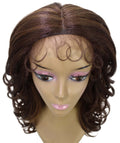 Kiara Brown with Caramel Middle parted Wavy Lace Wig
