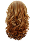 Kiara Strawberry Blonde Middle parted Wavy Lace Wig
