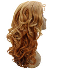 Kiara Strawberry Blonde Middle parted Wavy Lace Wig