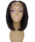 Tiara Medium Brown Cornrow Braided Wig