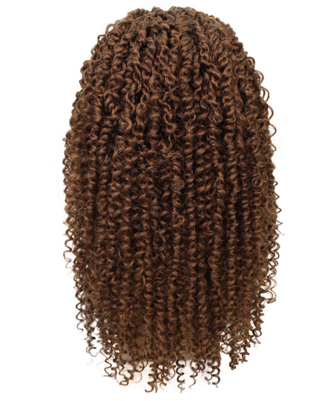 Tierra  Copper Blonde Twisted Braids Lace Wig