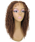 Tierra  Copper Blonde Twisted Braids Lace Wig