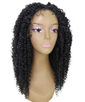 Tierra  Salt and Pepper Grey Twisted Braids Lace Wig