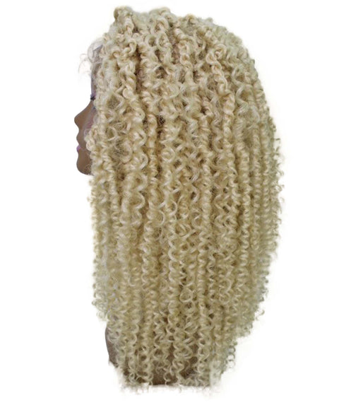 Tierra  Light Blonde Twisted Braids Lace Wig