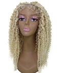 Tierra  Light Blonde Twisted Braids Lace Wig