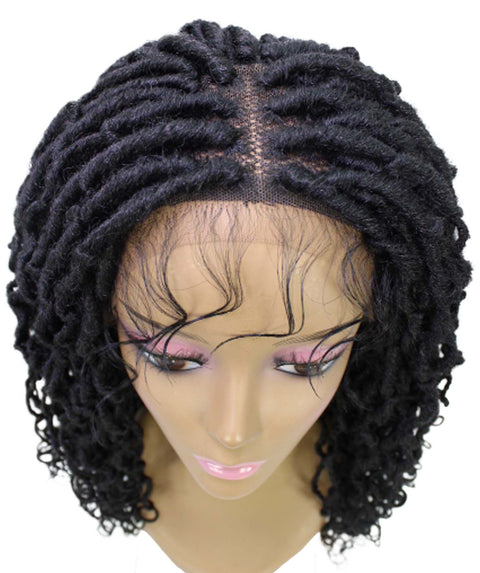 Diamond Black Locs Lace Wig