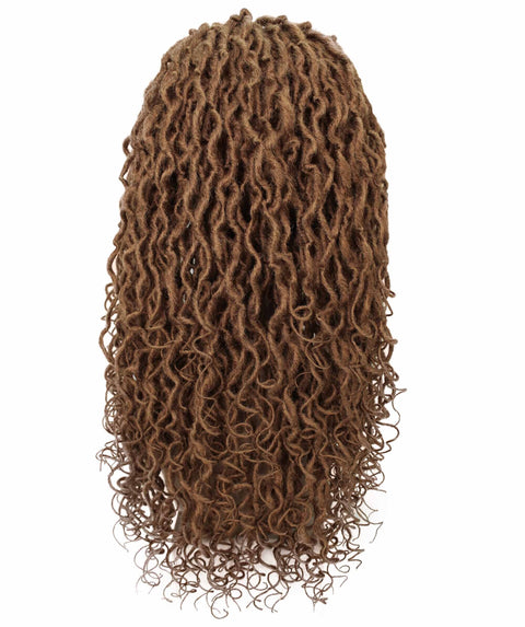 Diamond Golden Blonde Locs Lace Wig