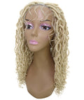 Diamond Light Blonde Locs Lace Wig