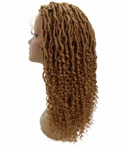 Angel Golden Blonde Locs Twists Lace Wig