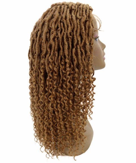 Angel Golden Blonde Locs Twists Lace Wig