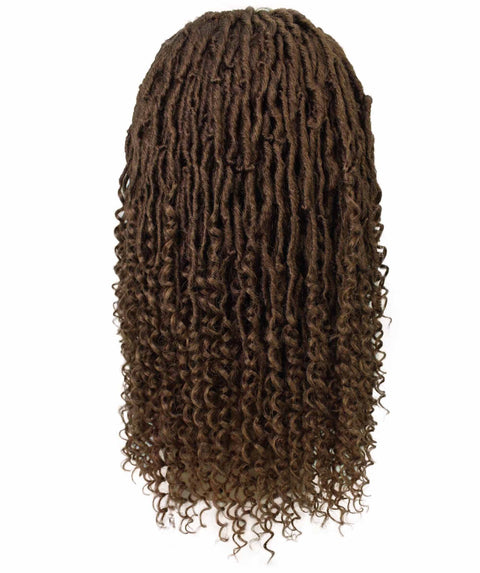 Angel Copper Blonde Locs Twists Lace Wig