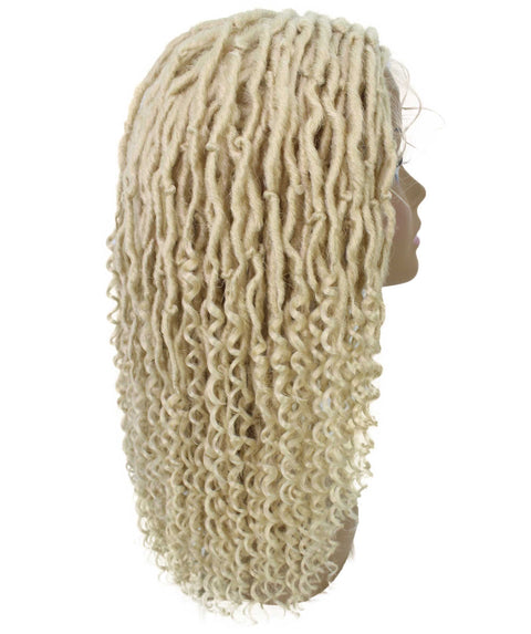 Angel Light Blonde Locs Twists Lace Wig