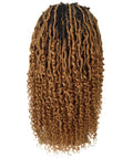 Angel Honey Blonde Ombre Locs Twists Lace Wig