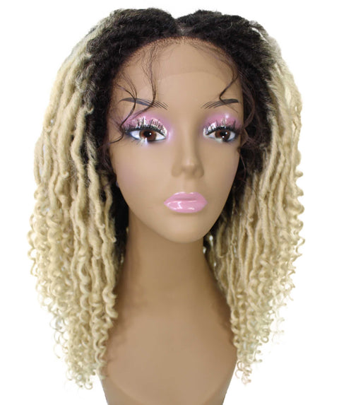 Angel Blonde Ombre Locs Twists Lace Wig