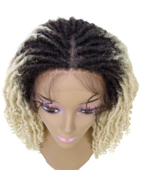 Angel Blonde Ombre Locs Twists Lace Wig