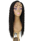 Hailey Natural Black Braids Lace Wig