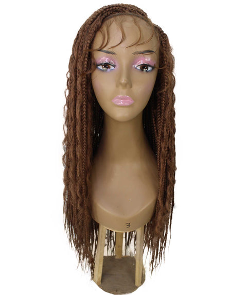 Hailey Copper Blonde Braids Lace Wig