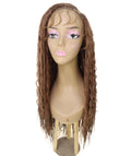 Hailey Copper Blonde Braids Lace Wig