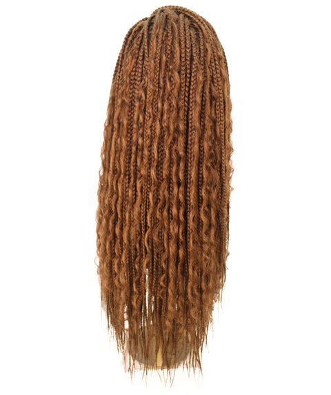 Hailey Copper Blonde Braids Lace Wig