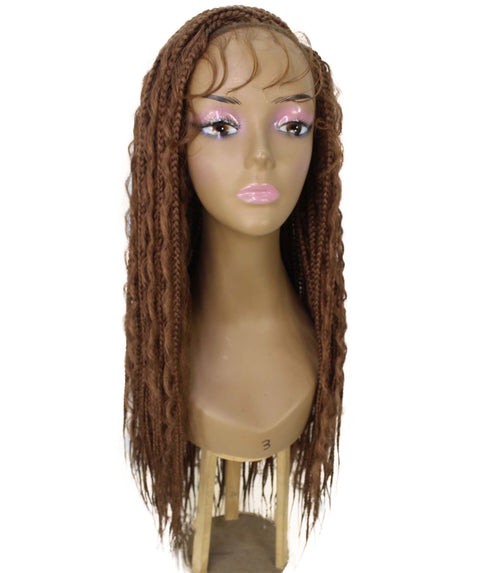 Hailey Copper Blonde Braids Lace Wig