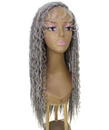 Hailey Grey Braids Lace Wig