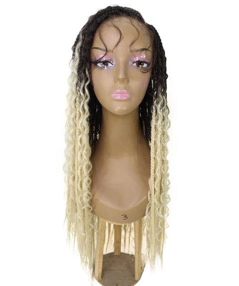 Hailey Blonde Ombre Braids Lace Wig