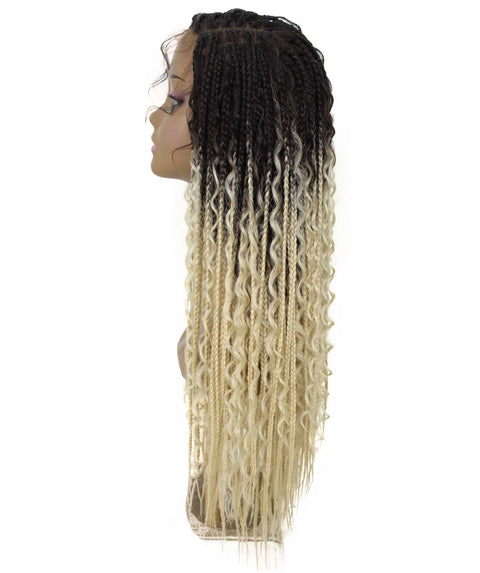 Hailey Blonde Ombre Braids Lace Wig