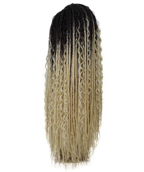 Hailey Blonde Ombre Braids Lace Wig